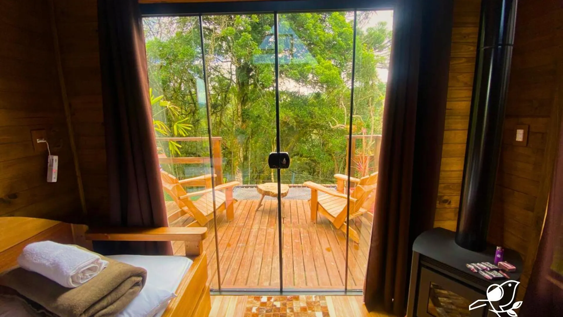 Casa vacanze Chale Na Pousada Eco Das Aves Proximo A Vinicola Thera Bom Retiro  Brasile