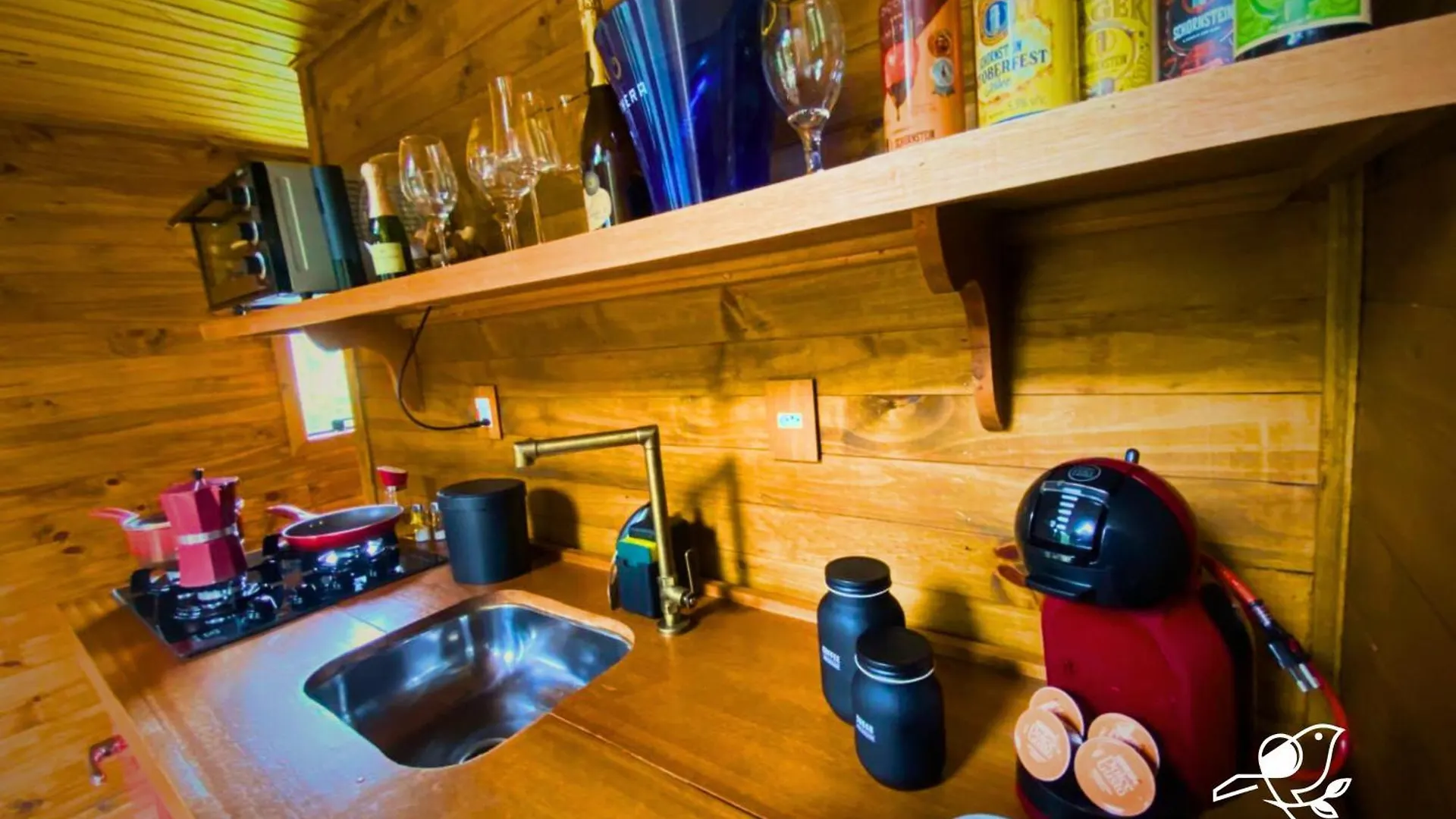 Chale Na Pousada Eco Das Aves Proximo A Vinicola Thera Bom Retiro  Casa vacanze