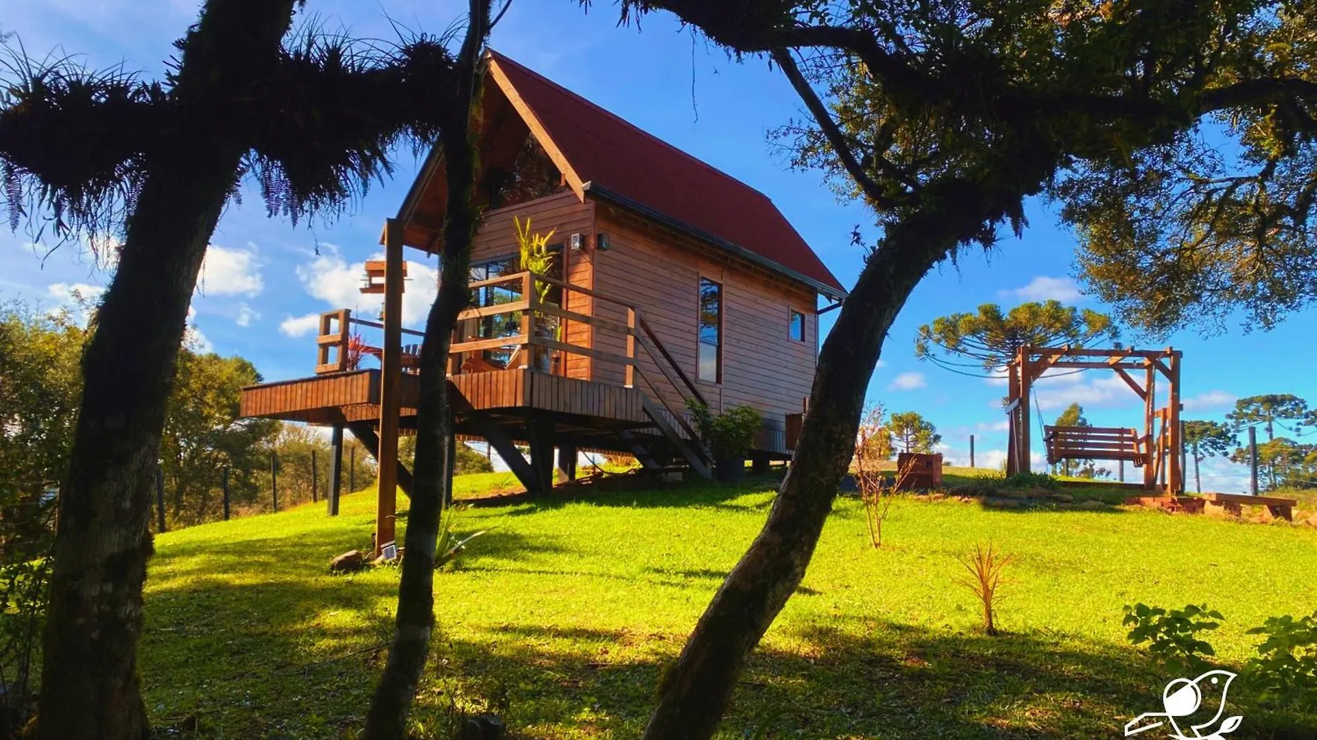 Casa vacanze Chale Na Pousada Eco Das Aves Proximo A Vinicola Thera Bom Retiro  Brasile